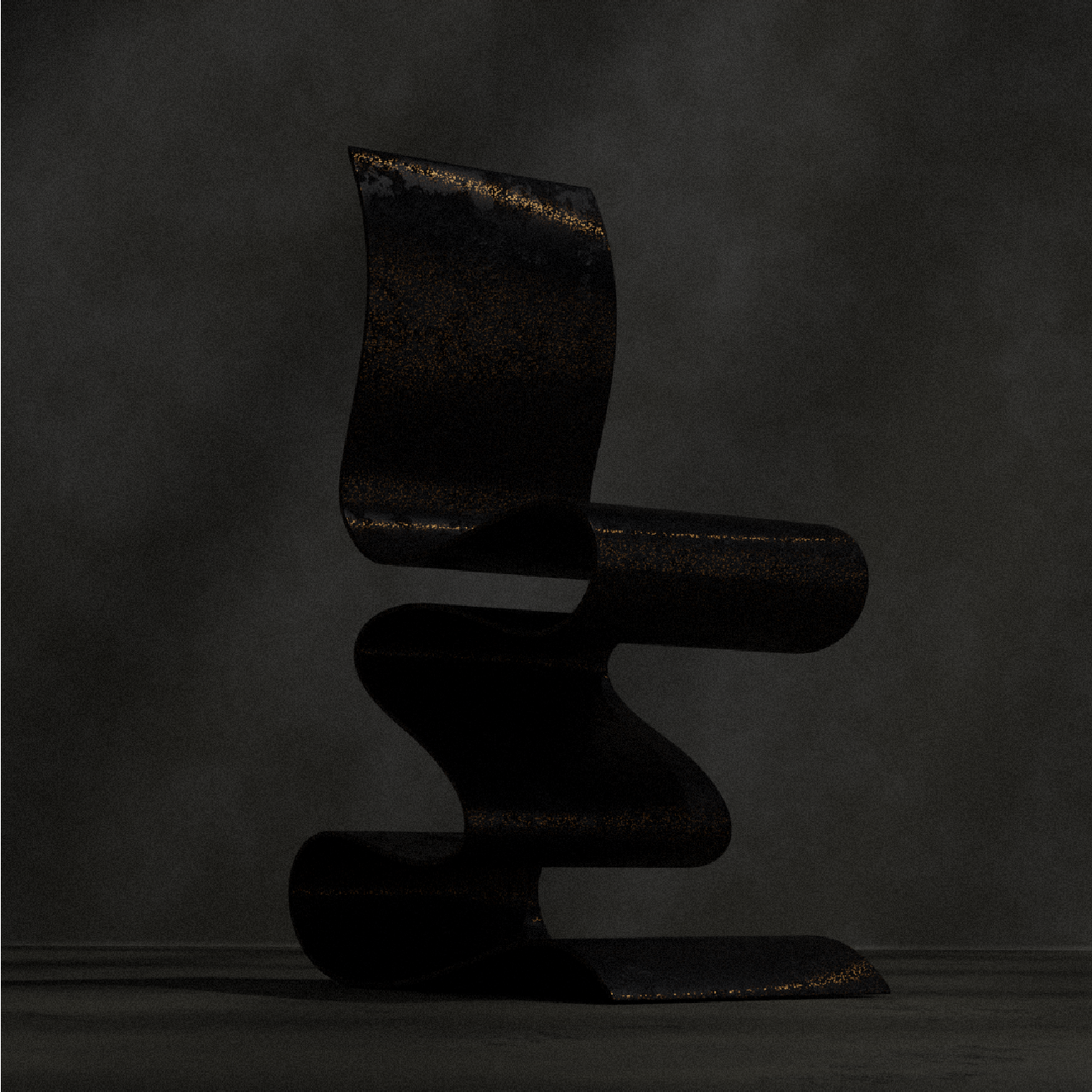 Folded Metal Chair Thumbnail